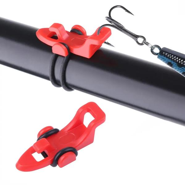 サイズ: 30x19x9mm/1.18x0.75x0.35 正味重量: 約1g主な材料: プラスチックフックの色: ゴムリングの色: 青/緑/黄/赤/黒/オレンジ,ランダム直径: 24mm/0.94,