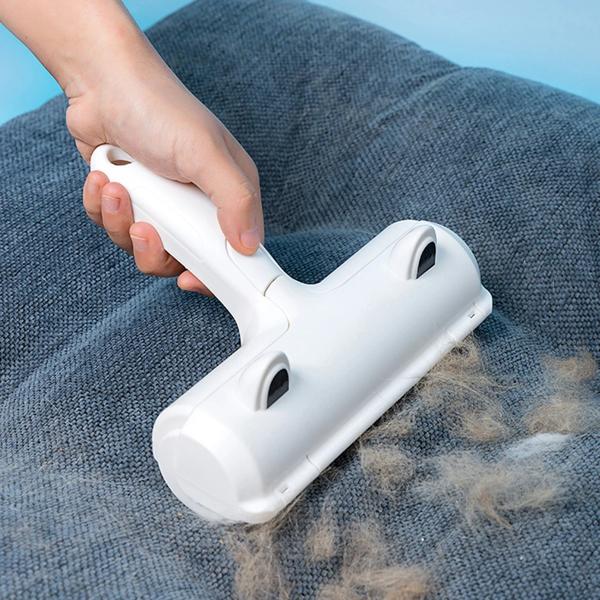 Product Properties 材質: プラスチック 製品カテゴリー: 粘着糸くず 該当するシーン：家具、衣類、床材 色: グリーン 特徴: 片手操作、再利用可能で便利。新しい猫の毛取りブラシ、