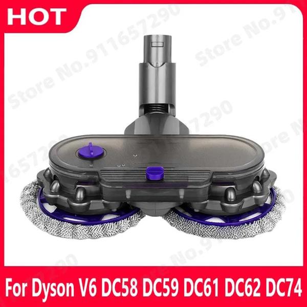 Dyson v6 dc58 dc59 dc61 dc62 dc74と互換性のある電気モップヘッド 掃除機アクセサリー