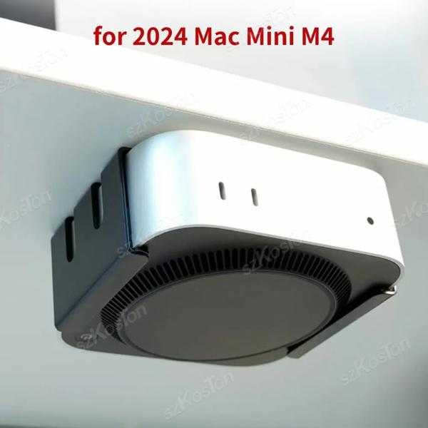 この商品について 多用途マウント: Mac mini m4/m4 pro (2024) をデスクの下またはモニターの後ろにしっかりと保持するように設計された頑丈なオールメタルブラケット。 省スペース設