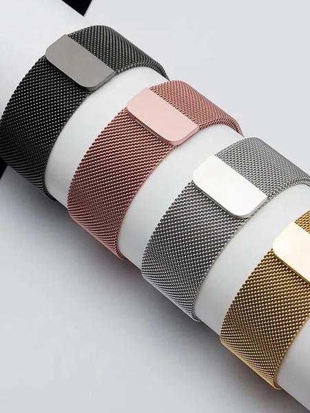 Apple Watch用ミラネーゼバックルストラップ,45mm,41mm,44mm,40mm,38mm,42mm,ステンレススチール,iwatchウルトラシリーズ8 7 5 4 3 se 6