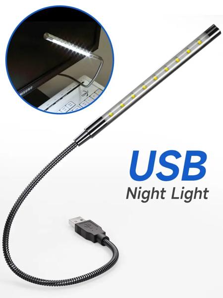 特徴: 新品で高品質。 10個のLED、超明るい。 PCのUSBポートから電力を供給するため、電池やその他の外部電源は必要ありません。 柔軟で調整可能なメタルネック。 金属、細かい細工 柔らかく温かみ