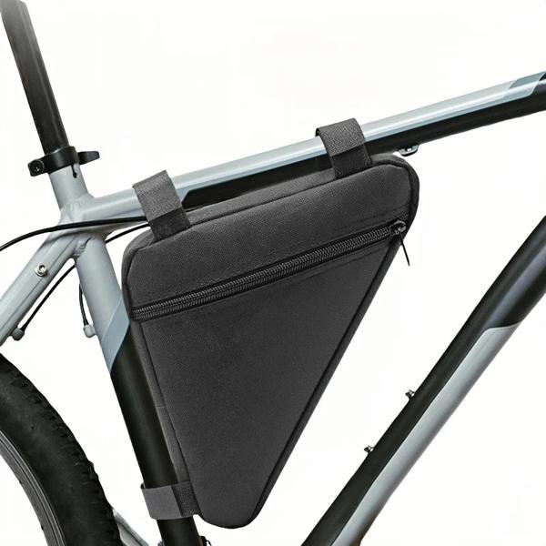 ？？ プロフェッショナル防水バイクトライアングルフレームバッグ - 冒険家のためのスマートな収納ソリューション ？？ ？？ プレミアムナイロン生地 グレードの防水コーティングが必需品を雨や汗から守りま