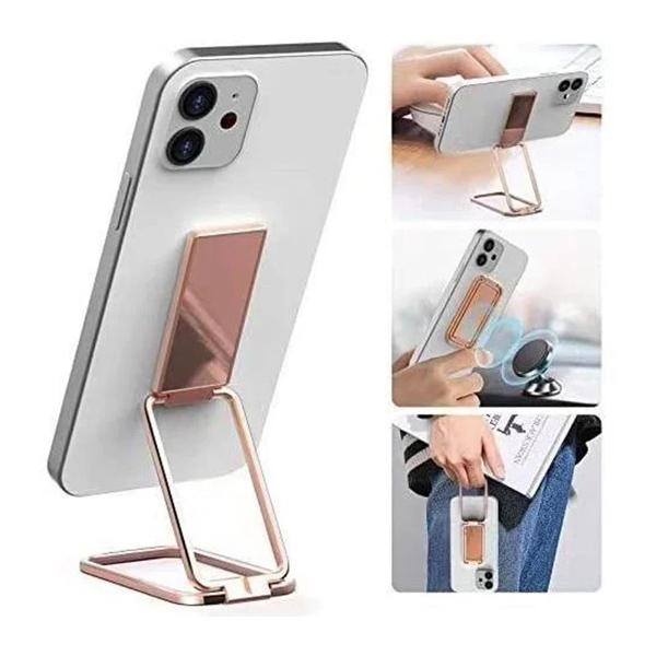 金属製携帯電話ホルダー,デラックス,360 ° 正方形,折りたたみ式,指輪,タブレット,合金,Samsung i Phone 12 13用 説明: 手を自由にして、スタンドとしてビデオを視聴して、あな