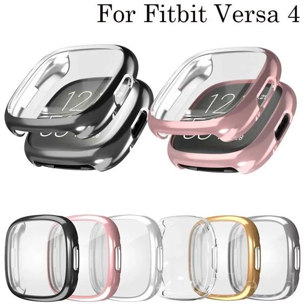 真新しい高品質。 Fitbit versa 4スマートウォッチ用に特別に設計されています。 衝突、咬傷、引っかき傷に対する日常の保護を提供します。 正確なスリット設計により、充電時にハウジングを取り外