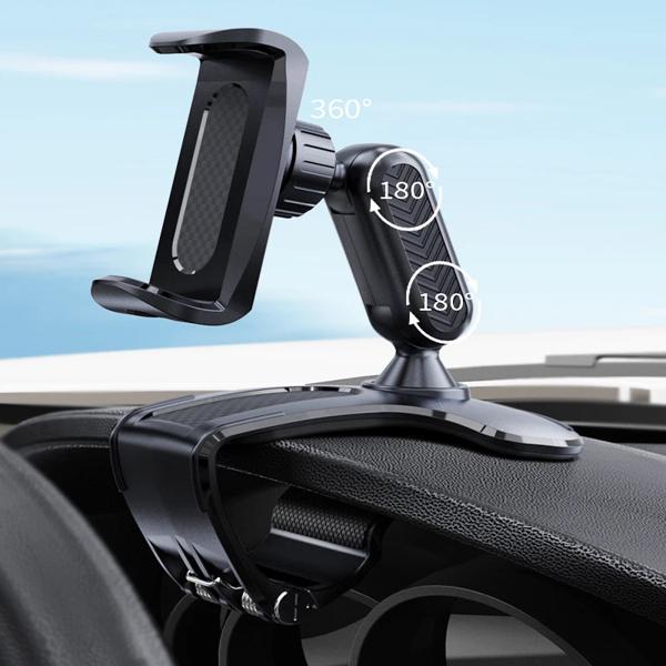 新しいダッシュボード車の電話ホルダー携帯電話スタンドサンバイザーミラー自動車スマートフォンgpsブラケットiphone12 11 xiaomiマウント用 仕様: 1.4〜6.5インチの携帯電話に適して