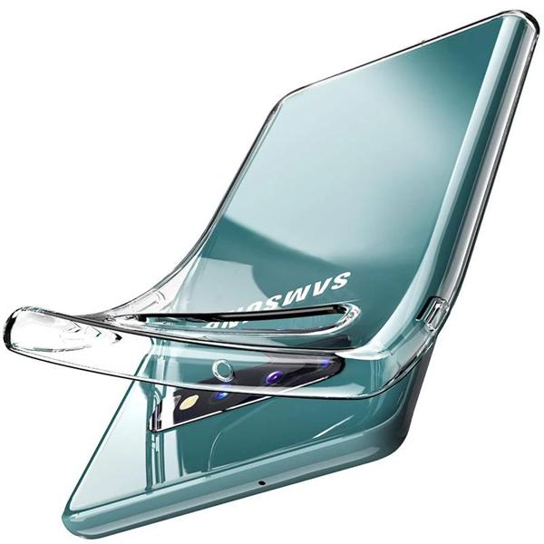 サムスン用の透明なソフトTPUケース,s10,s10e,s20 plus,s20,fe,s7,Edge,s8,s9,note 20 ultra,a10,a20,a30,a40,a50,a70 2.高級