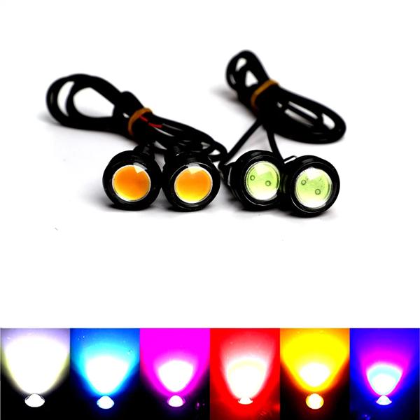 Vexverm18MM 車イーグルアイ DRL Led デイタイムランニングライト LED 12V バックアップ逆転駐車信号自動車ランプ DRL 車のスタイリング Feature: 真新しいファッショ