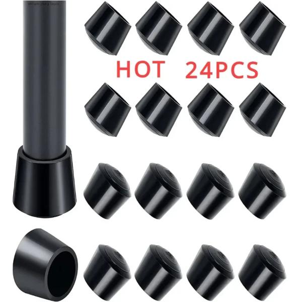 材質：PVC カスタムサイズ: 受け入れ可能 カラー：ブラック、ランダムボトムパターン サイズ：直径10-25mm 測定方法: キャップのサイズはチューブの外径によって決まります。 Feature: 