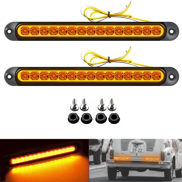 機能: -超薄型ストリップLED信号灯。 -マルチボルト12V DC入力と低消費電流。 -従来の白熱電球よりも明るいシステム。 -100,000時間のLED寿命、ソリッドステート技術を使用。 -メンテ