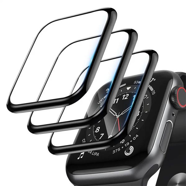 素材:ナノ コーティング さ れ た強化ガラス フィルム モデル番号:not tempered screen protector For 45 41 38 42 40 44 mm band strap