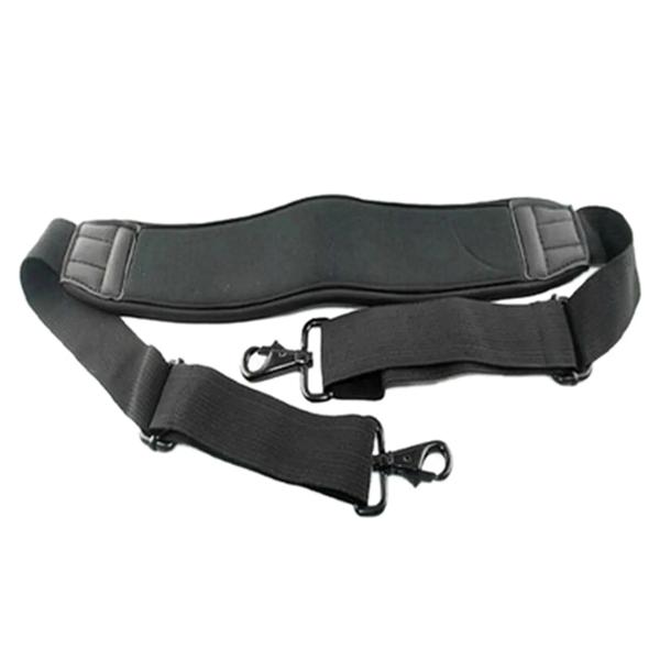 黒の調節可能なショルダーストラップ,1ピース,ショルダーバッグ,交換用ラップトップ,カメラストラップ 仕様: 100% 新品で高品質 素材: 防水フォーム サイズ: 最大直径: 145cm、幅: 7c