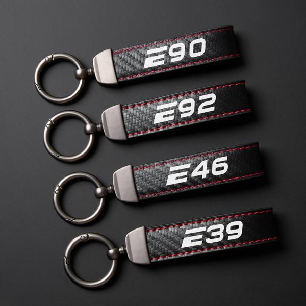 1PC 車のキーチェーン BMW E46 E90 E60 E39 E36 E92 E87 E70 E91 E53 E30 E34 E83 E61 E28 E62 E93 ポータブルキーリング装飾アクセ