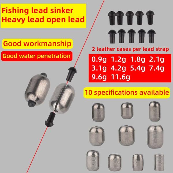 リードシンカーフィッシングルアー,スプリットリードショット,タングステン鋼,釣り糸プロテクター 仕様: 耐久性と実用性。 優れた仕上がり、ラインを傷つけず、持ち運びが簡単。 鋳造後に特別に処理された表