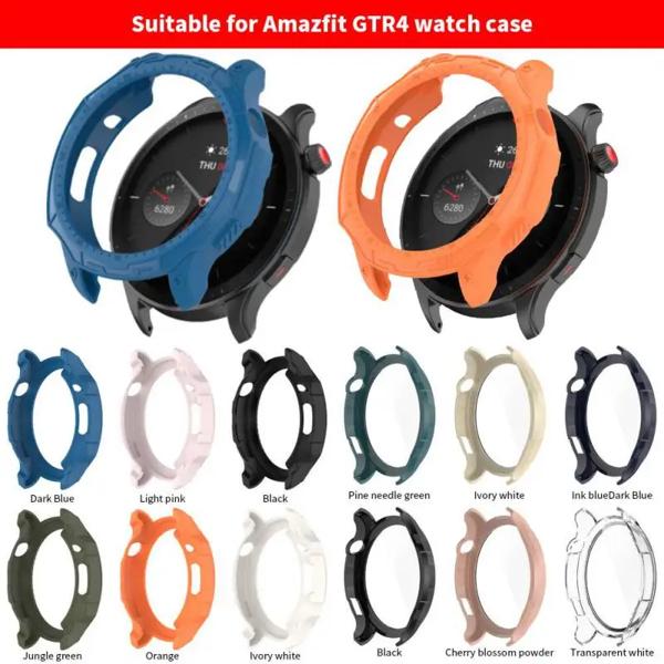 Amazfit GTR4用の完全な保護ケース,スマートウォッチアクセサリー 説明: 適用可能なモデル: Amazfit gtr4,Amazfit gtr4 Amazfit gtr4,Amazfit g