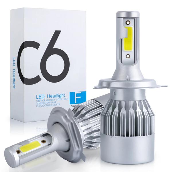 モデル:H3/H4/H7/H11/9005 HB3/9006 HB4 重量:150g 電圧:8V-18V 電力: 36 ワット 実際のルーメン: 7600 LM/セット & 3800 LM/電