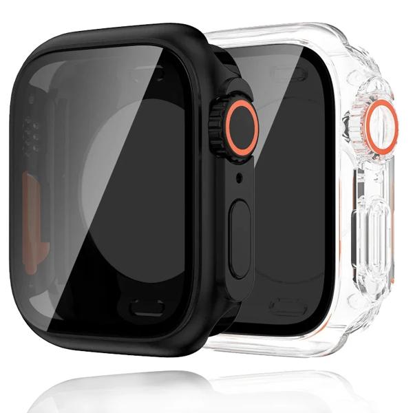 Hignに関係する化学物質:なし 製品の直径:apple watch 9 cover モデル番号:apple watch case 場合材料:プラスチック 起源:Cn (原点) 項目タイプ:時計ケース