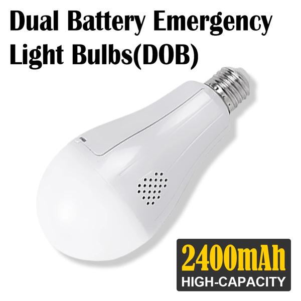 E27 15 ワット LED 非常電球 1600m Ah 充電式キャンプランプ 110V 220V 家庭用停電テントガーデンランプポータブル 仕様： ベースタイプ: E27 電圧:AC85-265V 