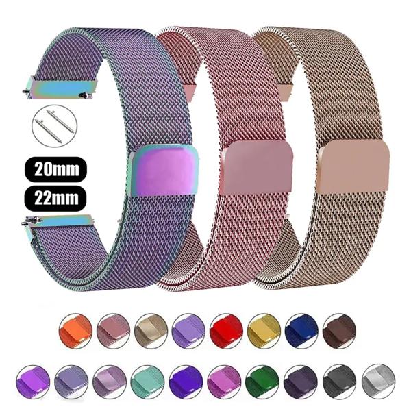 モデル番号:20mm 22mm watch band for Amazfit GTS 3 2 Bip 2e 留め金タイプ:magnetic type for huawei watch gt 2 2e 