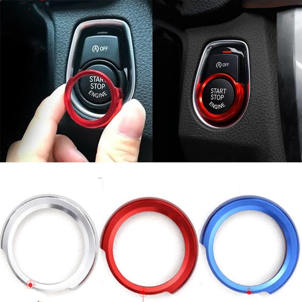 ステッカーの配置:点火装置,センターコンソール 素材:アルミ 起源:Cn (原点) Color:Red, Blue, Silver