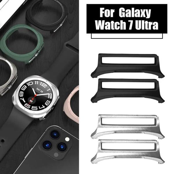 商品名: 時計メタルグレイン 製品素材: ステンレス鋼 製品カラー: ブラック/シルバー 適用可能なモデル: サムスンギャラクシーウォッチ7ウルトラ47mm プロダクト機能: 1.耐食性と耐摩耗性に優