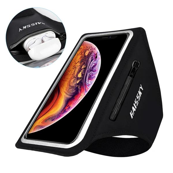 Haissky-スポーツアームバンド,6.5インチ,i Phone 15 14 13 12 11 pro max,airpods pro,samsung s22 s21 s20,xiaomi用ケース 