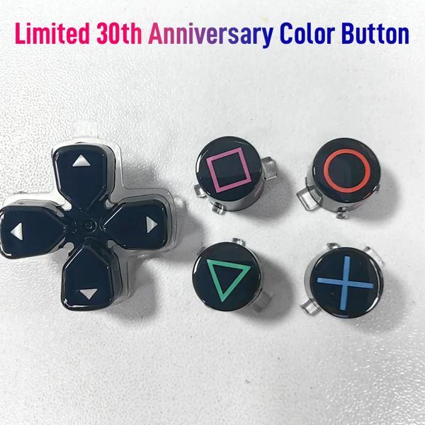 プレイステーション5コントローラー用のカラーボタン,プレイステーション5コントローラー用のシェルカバー,30周年記念の交換用ケース,BDM