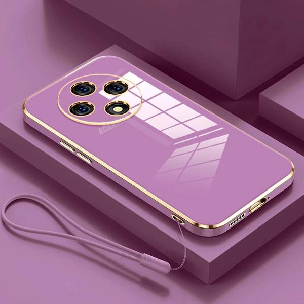 Reno12f 高級メッキストラップシリコンケース Oppo Reno 12 10 プロ Reno12 F Fs 4 グラム 5 グラム 7 6 5 Lite A18 A38 A58 A78 4 グラ