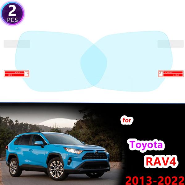 トヨタRav4xa50 2013〜2020用防曇フィルム,車のバックミラー用の完全な防雨保護カバー,アクセサリー 注: 製品を購入する前に、製品がお客様のモデルに適しているかどうかを慎重に確認してくだ