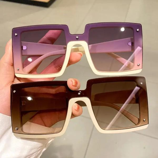 ？ UVプロテクション:これらのサングラスは、UV400レンズで優れたUV保護を提供し、有害な太陽光線から目を保護します。 ？ おしゃれなデザイン:国境を越えたファッションデザインで、これらのサングラ