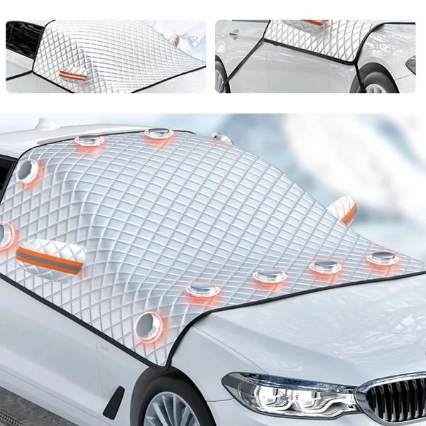 車のフロントガラス用の磁気カバー,冬用のUV保護,氷,雪,ほこり,日焼け止め 機能: 1.フロントガラスが氷や雪に覆われないようにします。 2.日光に強く、車内を保護します。 3.高品質の素材で作られ